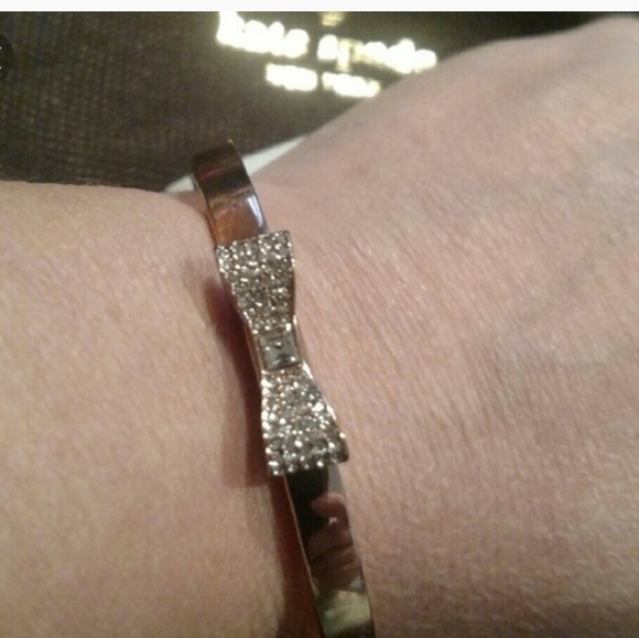 Kate Spade Ready Set Bow Bangle Rose Gold - Picture 5 of 7